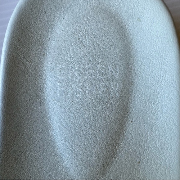 Eileen Fisher Folk 2 Leather & Shearling Slide Sandal New Size 8 - Picture 5 of 7